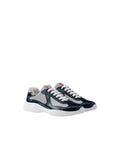 Patent leather and technical fabric Prada America's Cup sneakers 📲