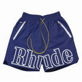 Rhude Dark Blue Sports Shorts⚫️