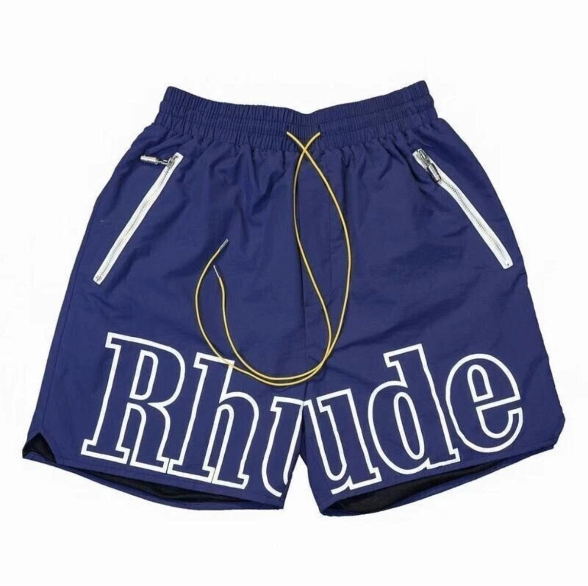 Rhude Dark Blue Sports Shorts⚫️