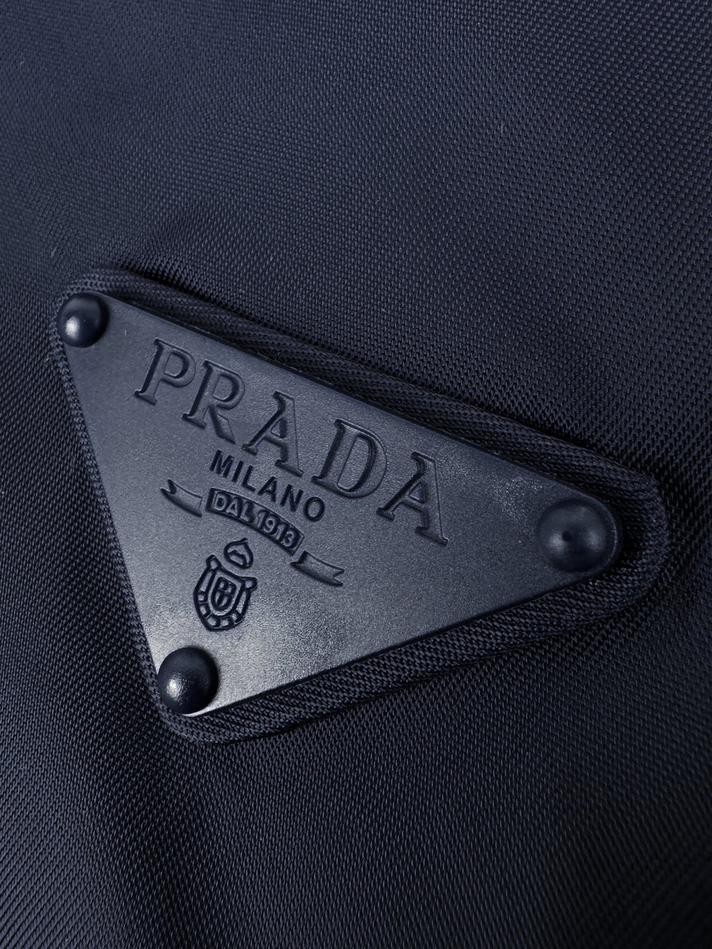 Prada Re-Nylon Baltic Blue Rain Jacket - Small