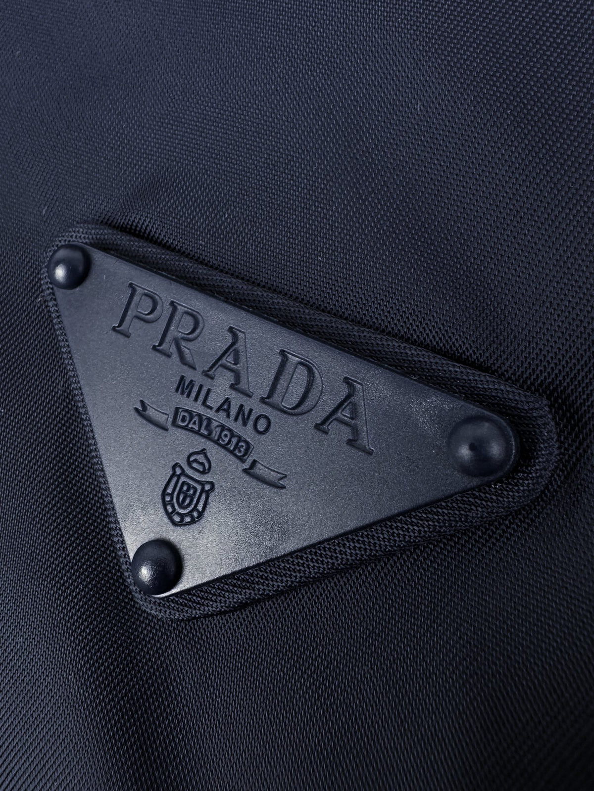 Prada Re-Nylon Baltic Blue Rain Jacket - Small