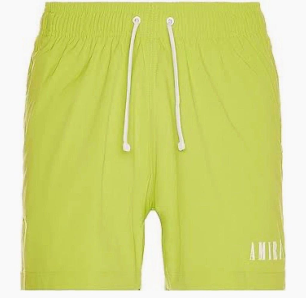 Amiri core logo swim shorts lime🔍☑️