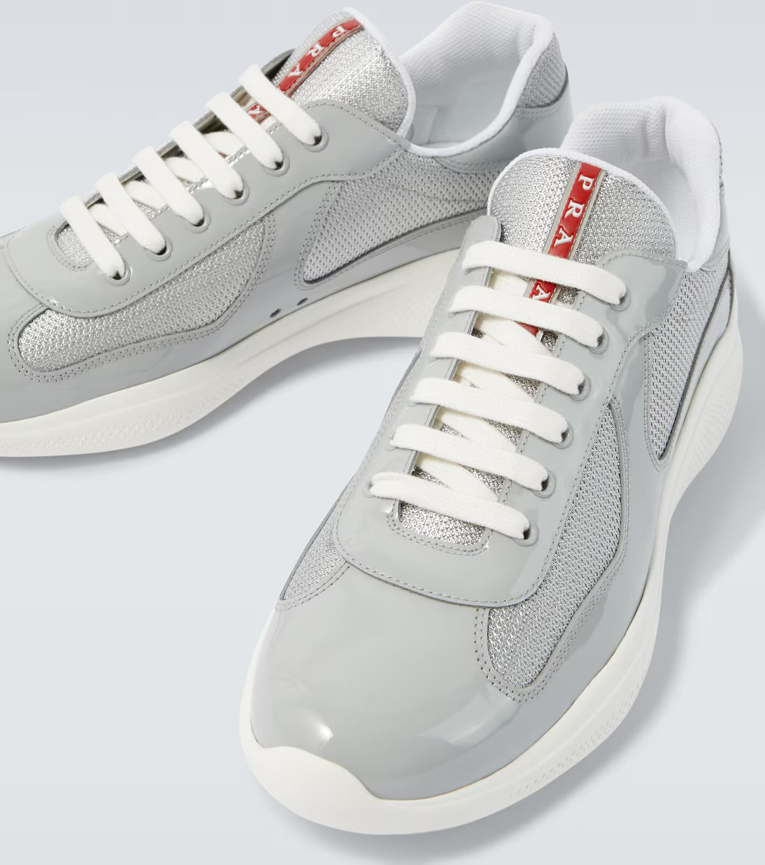 Prada Prada American's Cup patent leather sneakers