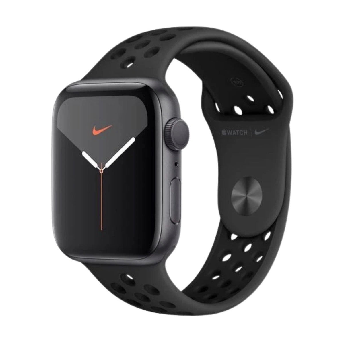 Apple Watch Series 5 (GPS, 44mm) Space Grey Aluminium Case + Nike Sports Band🏴