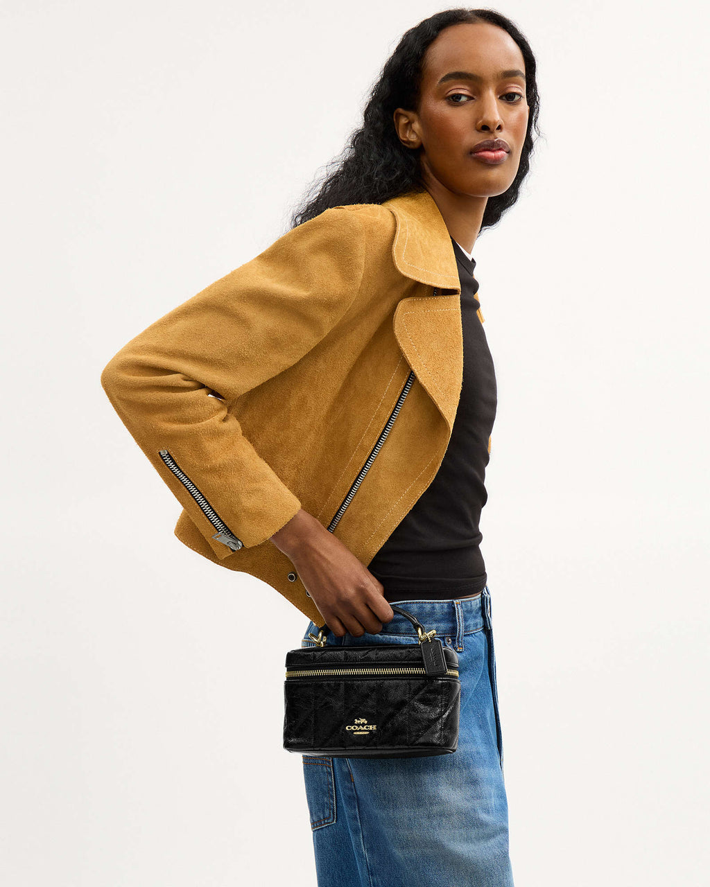 Coach Rainer Crossbody Bag 18 With Quilting
