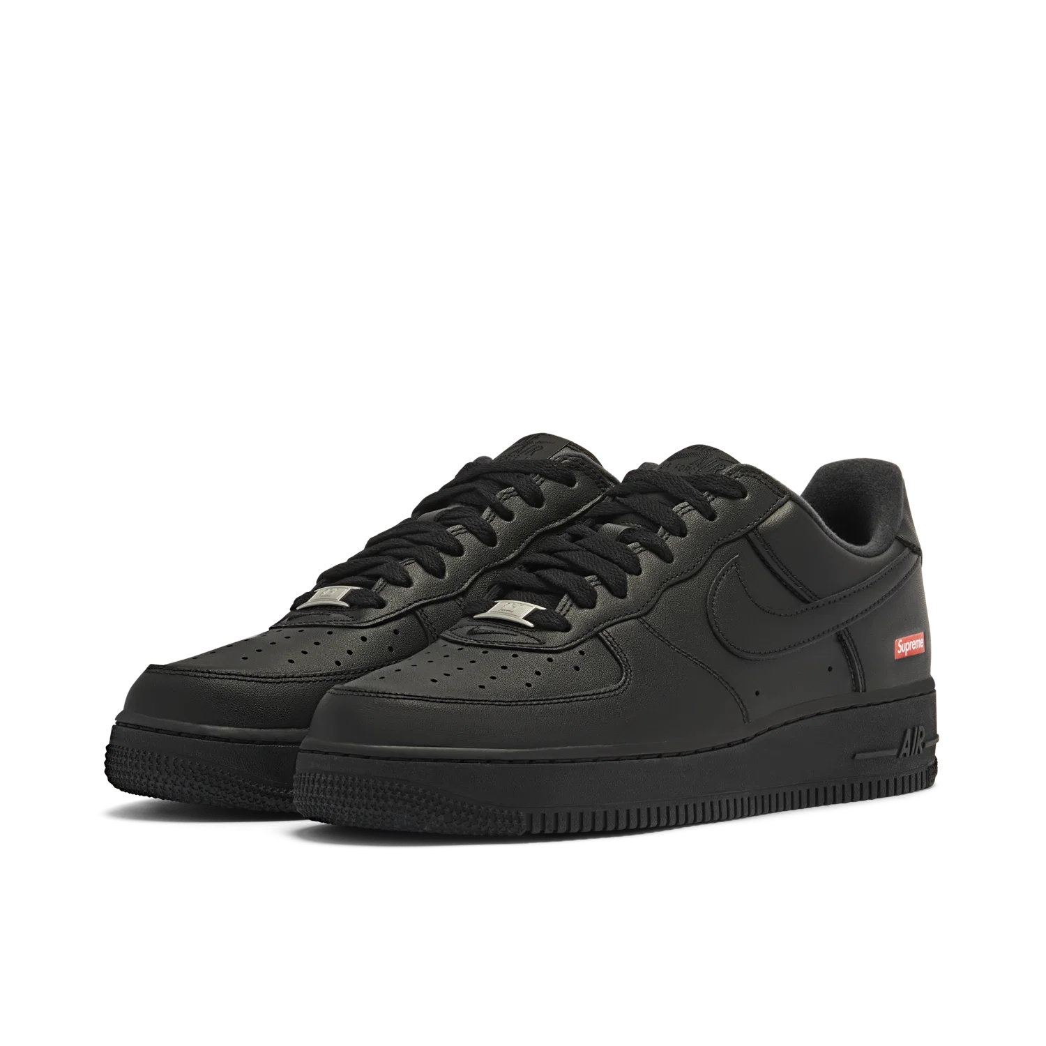 NIKE AIR FORCE 1 LOW SUPREME BLACK - Multiple Sizes