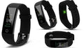 Aquarius Heart Rate Monitoring Touch Screen Fitness Tracker AQ125HR, Black