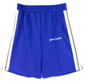 PALM ANGELS Classic Track Shorts Blue/white📲