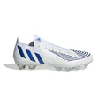 Adidas Unisex Predator Edge.1 Low AG Football Boots / White Blue - New 🏴