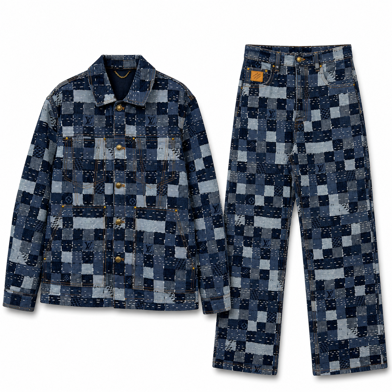 LV Denim Set