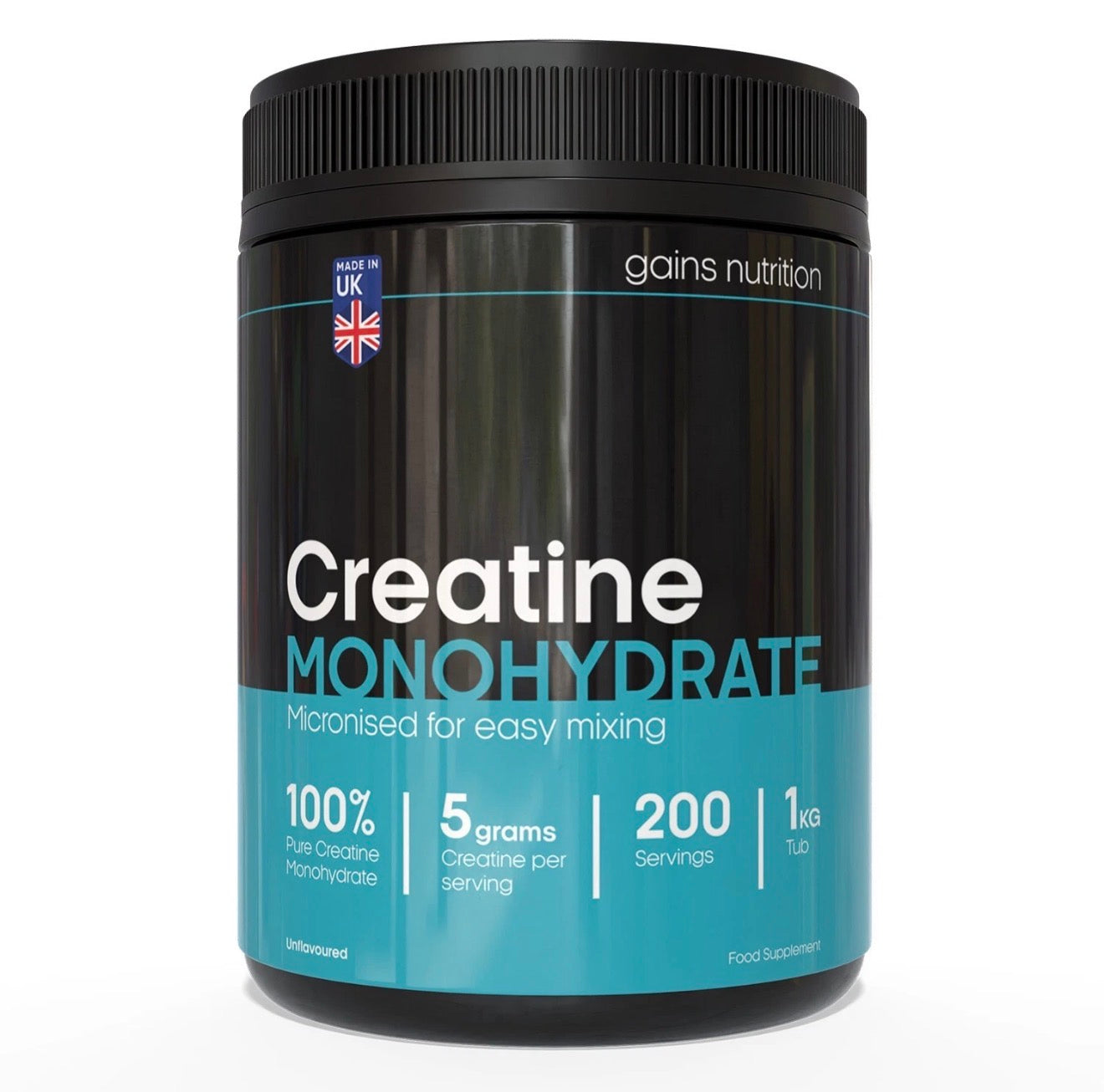 Creatine Monohydrate Powder 100 Servings 500g Tub Increase Muscle Mass 100% Pure