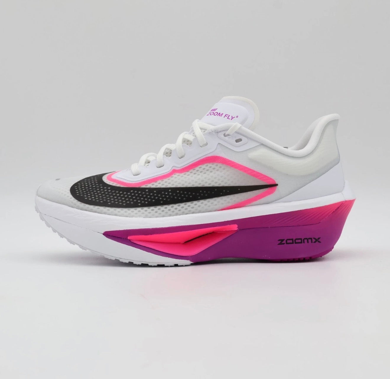 Nike Zoom Fly 6 White Vivid Grape Hyper Pink Black