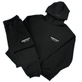 FEAR OF GOD ESSENTIALS BLACK TRACKSUIT (SS25)