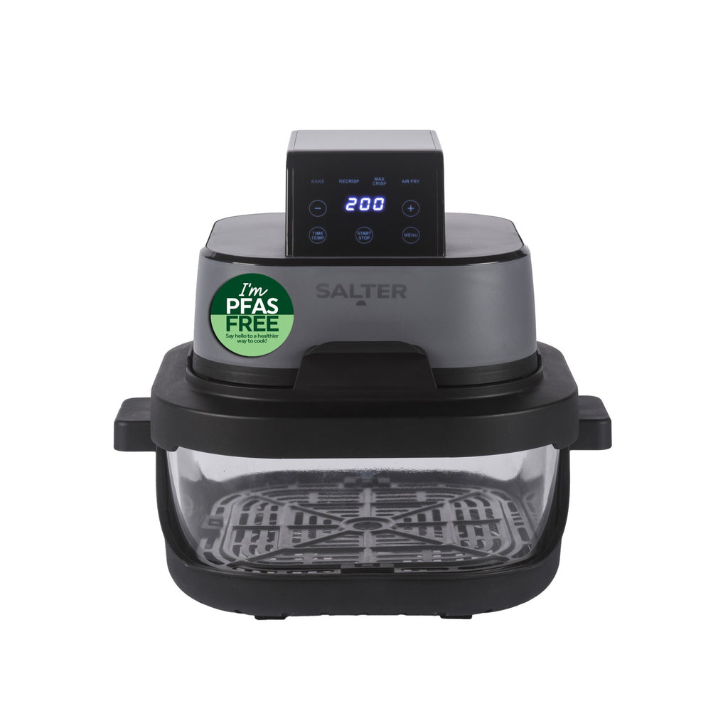 Salter Crisp & Go Portable Air Fryer - Interchangeable, Batch Cooking, 4 Presets - New 🏴