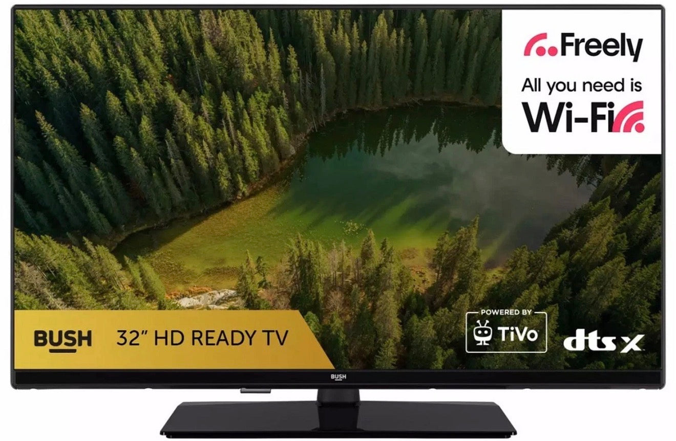 Bush SMART TV HD Ready 32HT25CB 32 Inch 720p HDR LED TiVo Freely TV