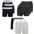 Calvin Klein Men's 3 Pack Trunks Cotton Stretch Boxer Shorts Black & Multi Color - New 🏴