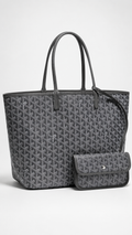 GOYARD GREY SAINT LOUIS TOTE