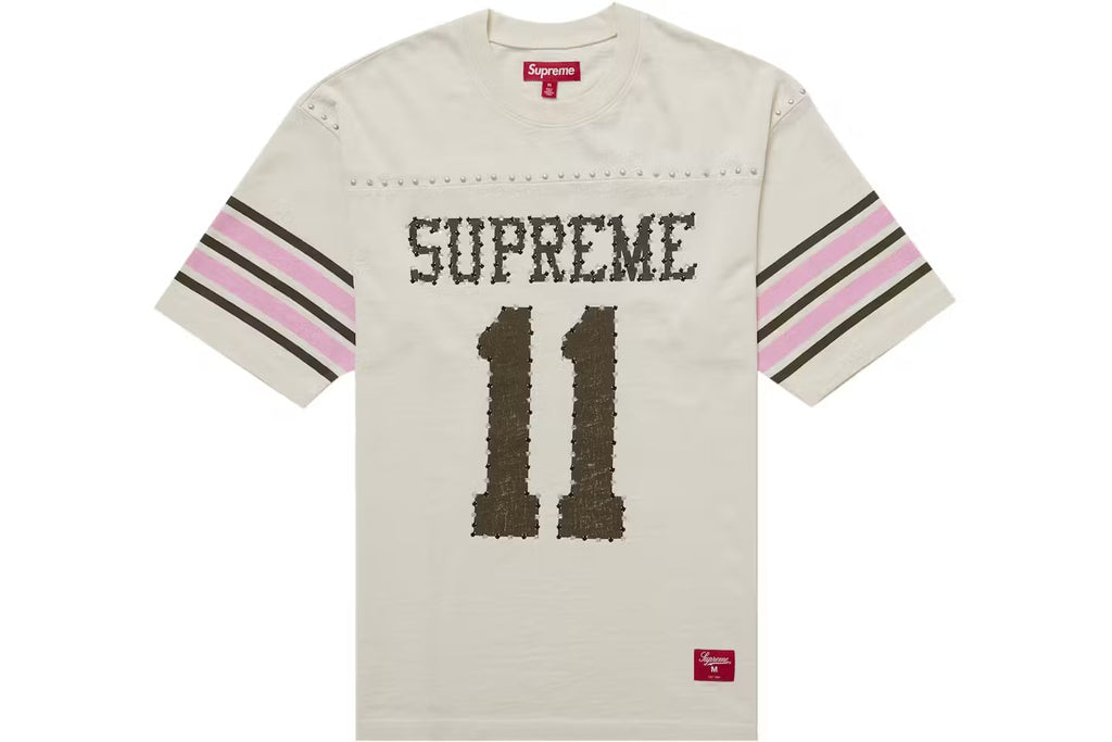 Supreme Studded S/S Football Top SS26✔️