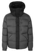 Moncler Madeira Hooded Short Down Jacket ‘Grey’ - Multiple Sizes