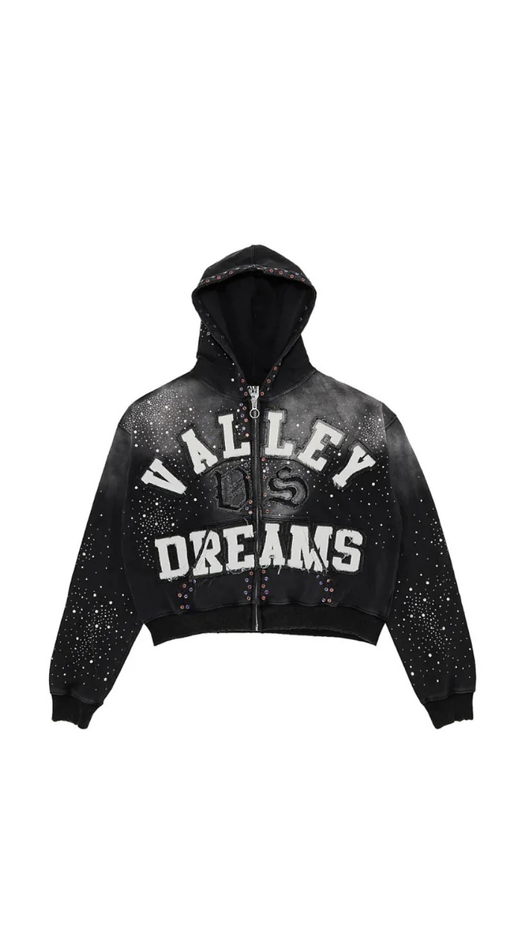 VALLEY DREAMS - VALE FOREVER CLASSICO ZIP UP 'BLACK'