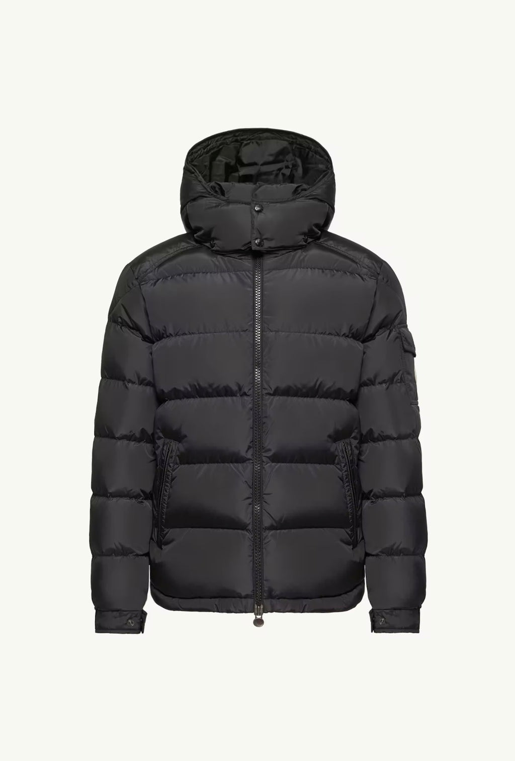 Moncler Maya Matte Short Down Jacket Black