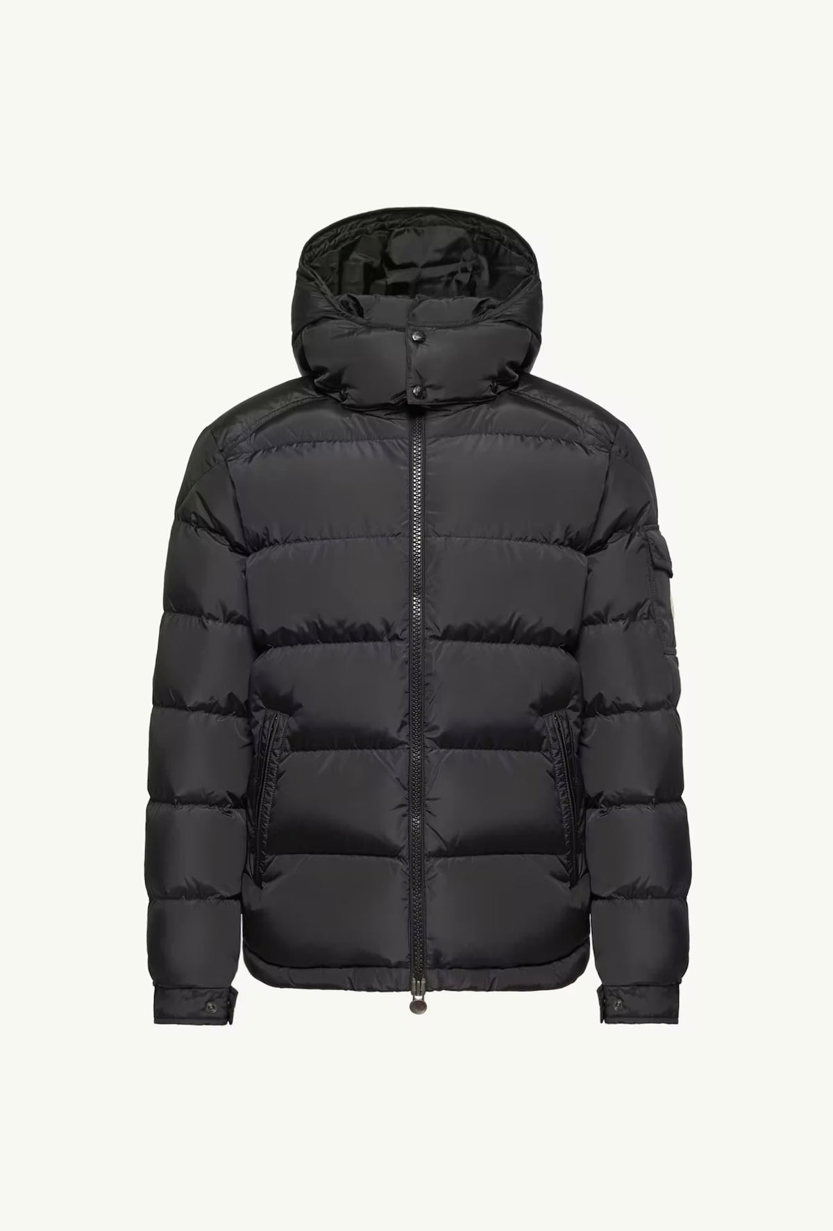 Moncler Maya Matte Short Down Jacket Black