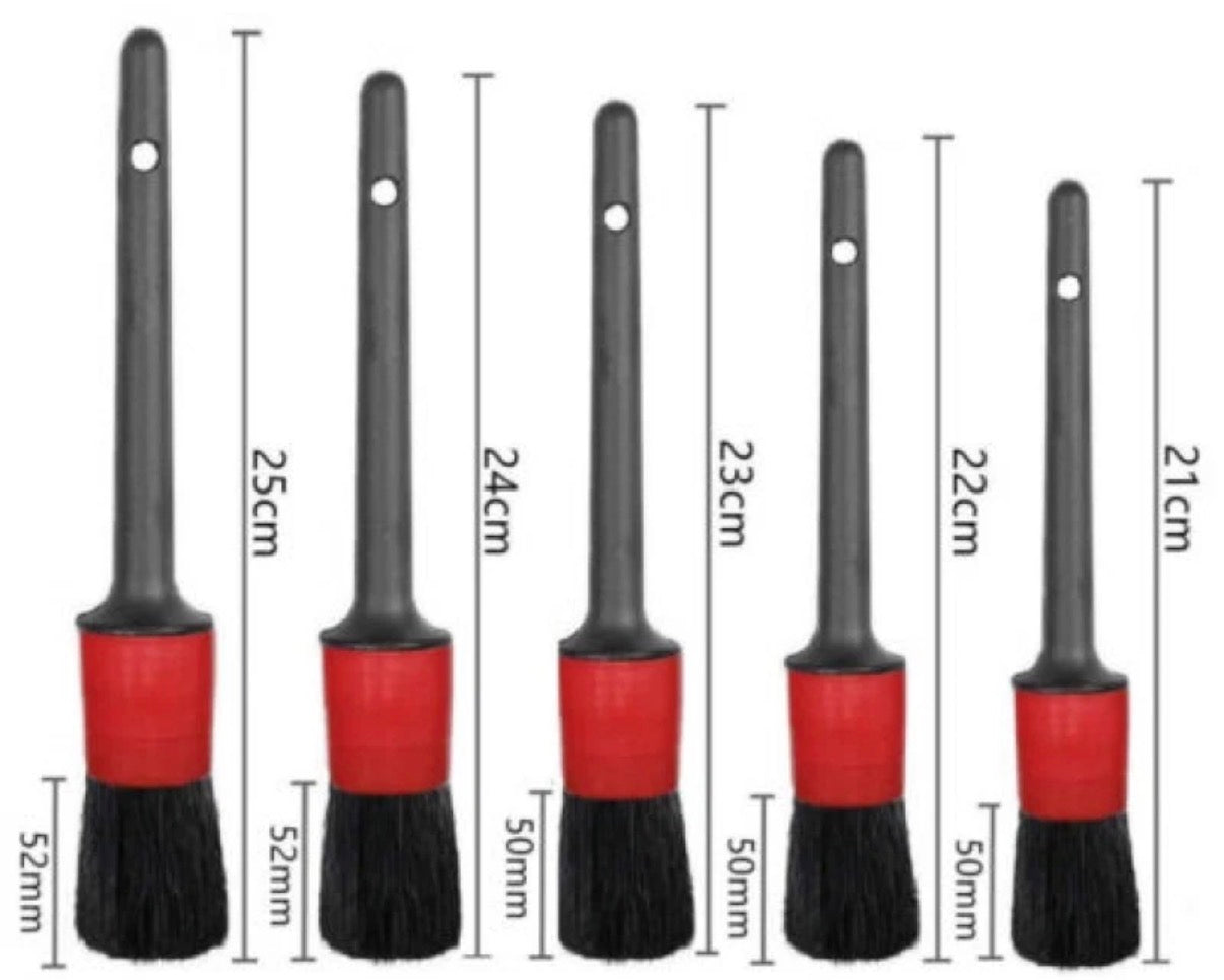 26PCS Car Cleaning Kit Auto Interior Exterior Detailing Brush Set w/Gloves Towel