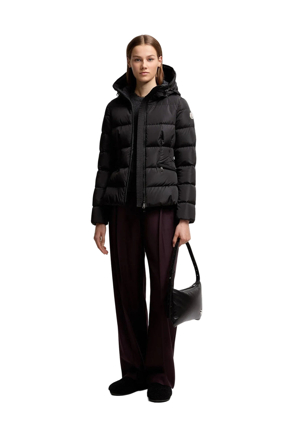 Moncler Avoce Hooded Short Down Jacket