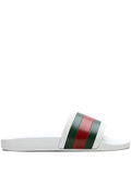 Gucci Pursuit 72 "White/Red/Green" Slides - UK 8