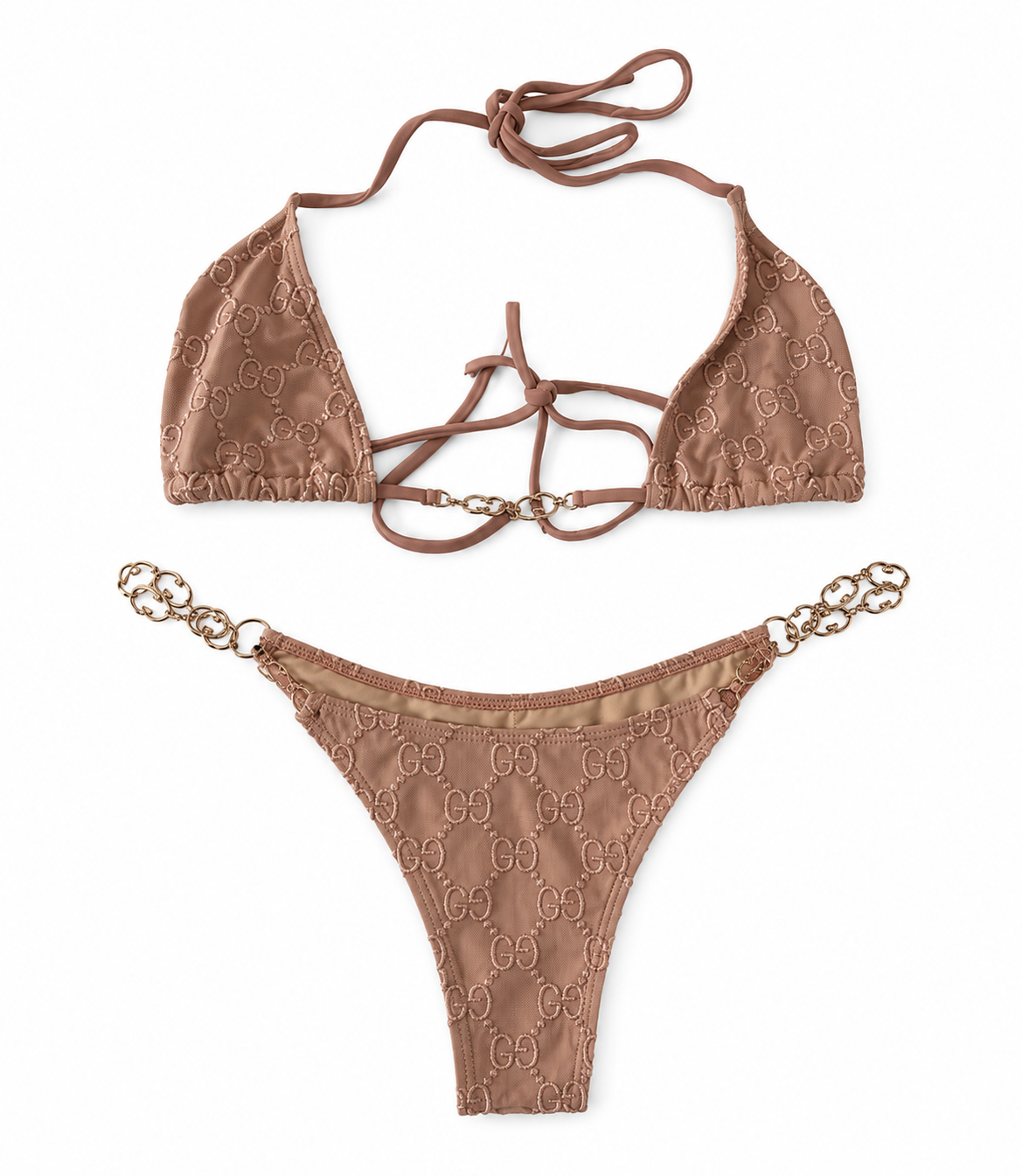 Gucci Nude Bikini Set