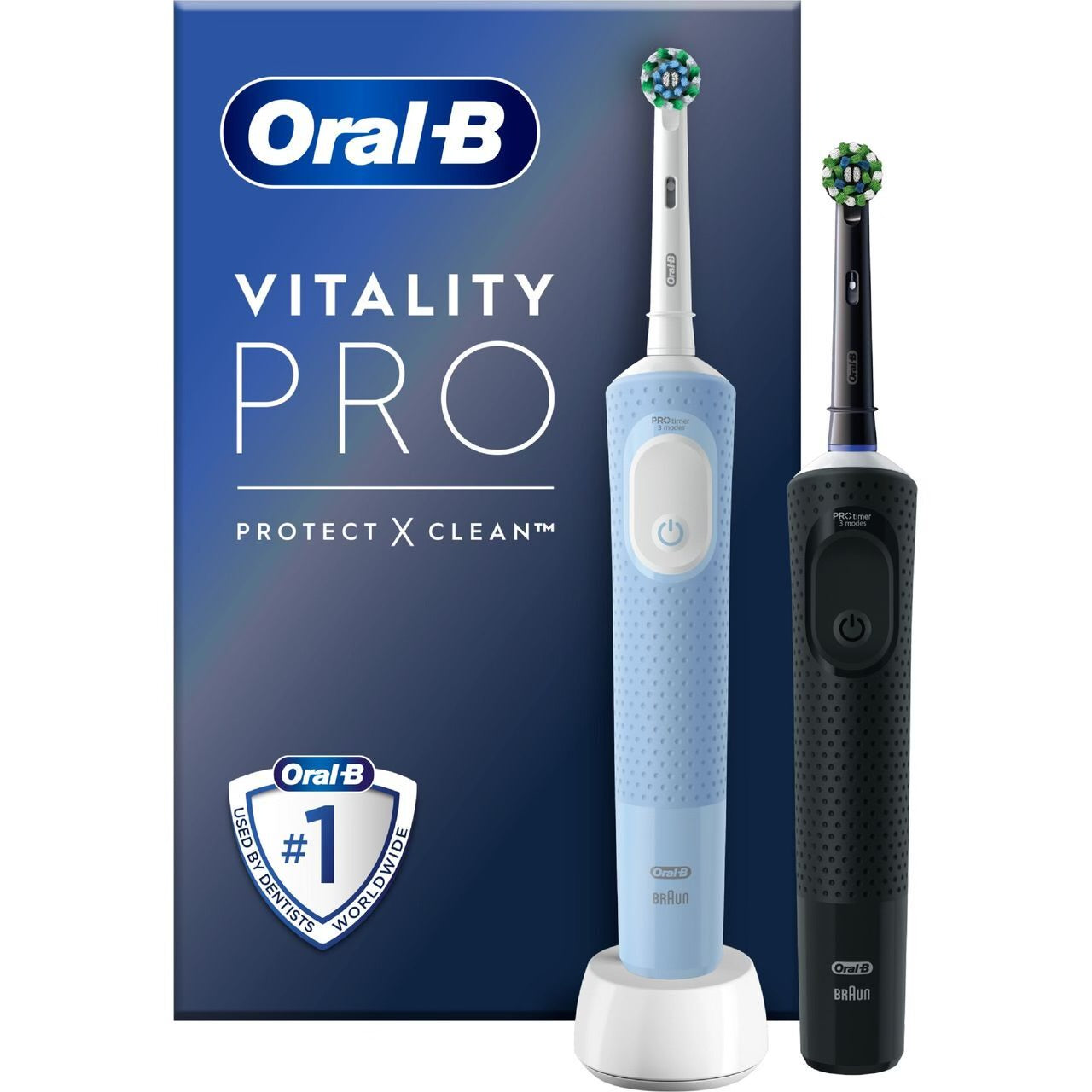 Oral-B Vitality PRO Electric Toothbrush With Timer - Black - New 🏴