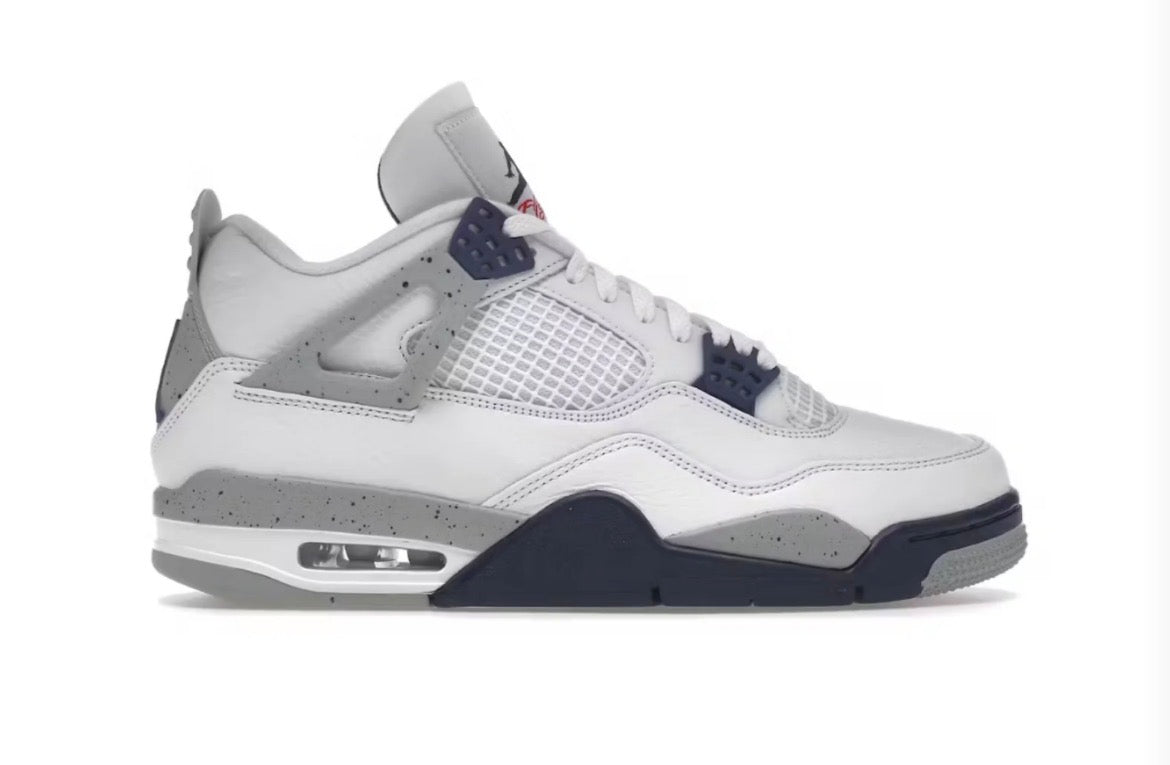 Air Jordan 4 "Midnight Navy" Sneakers - UK 8.5