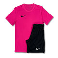 Nike Dri Fit Academy T-Shirt Top and Shorts Set - Vivid Pink/Black - New