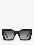 Celine CL000245 Women's Rectnagular Sunglasses, Black - Pre owned 🏴