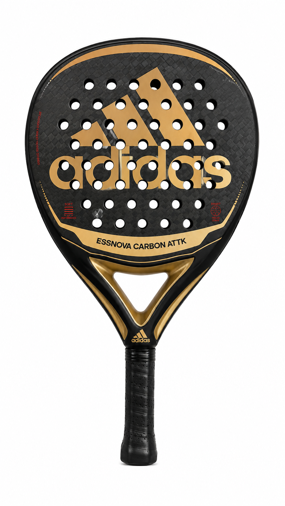 Adidas Essnova Carbon ATTK Padel Tennis Racket 18k Carbon Limited Edition