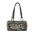 Von Dutch Pink Camo Barrel Bag
