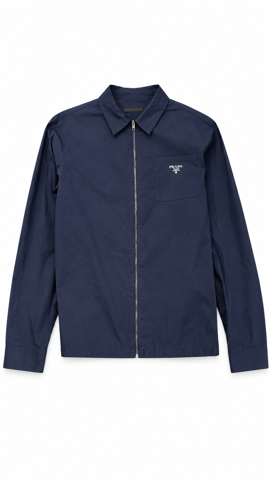 Prada Men's Re-Nylon Jacket Navy - Authenticity Guaranteed