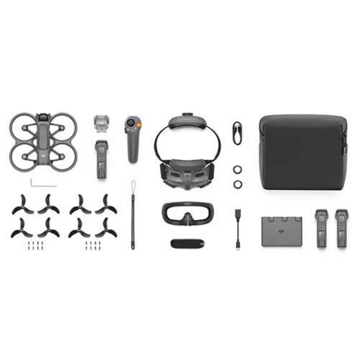 DJI Avata 2 Fly More Combo (3 Batteries), FPV Drone 4K, FOV, Camera Drone Refurb