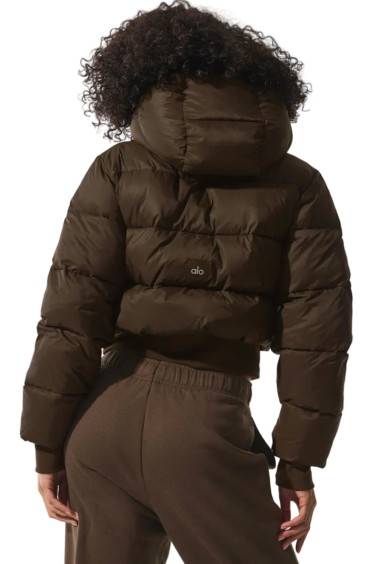 ALO Foxy Puffer Jacket - Brown