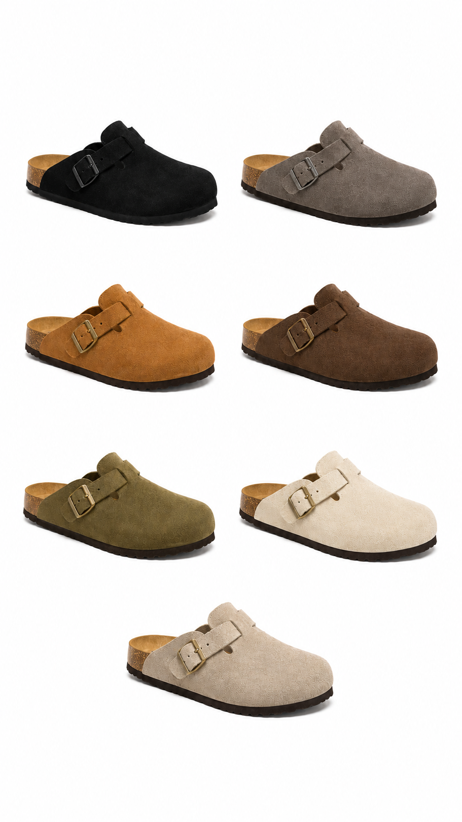 Birkenstock Boston Suede/ Leather - UNISEX