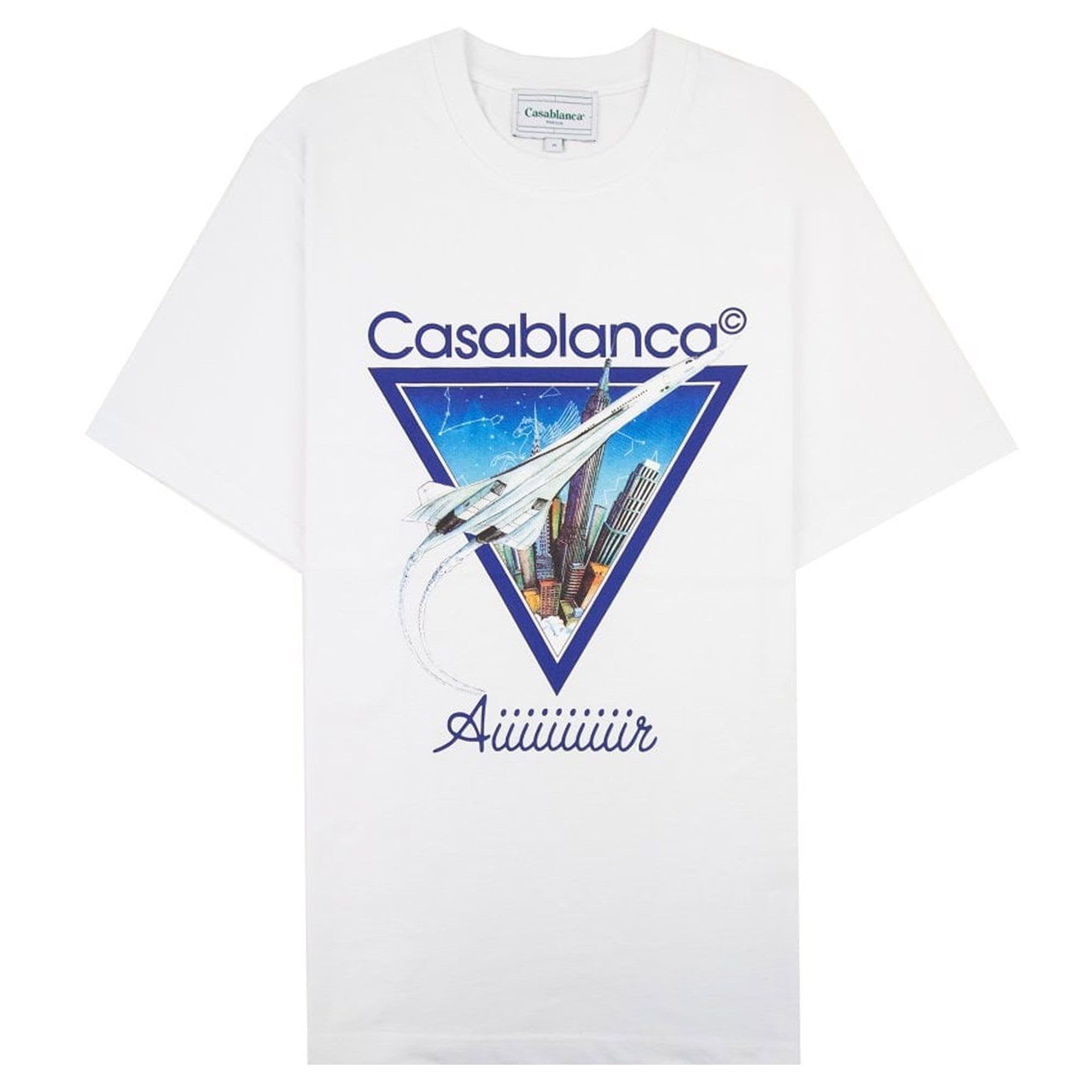 Casablanca White T-Shirt - Small