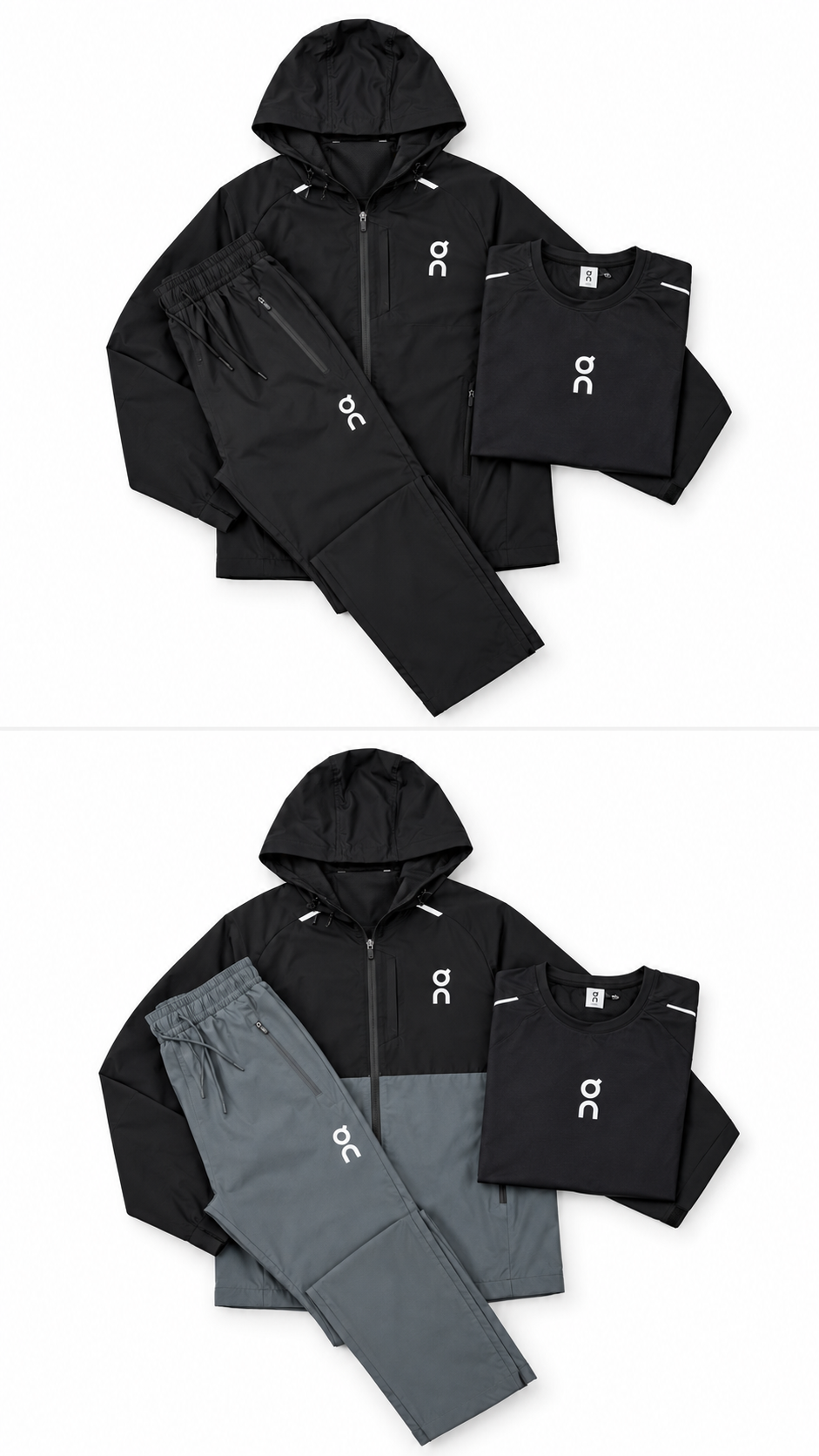 On Cloud Full Zip Tracksuit With T shirt