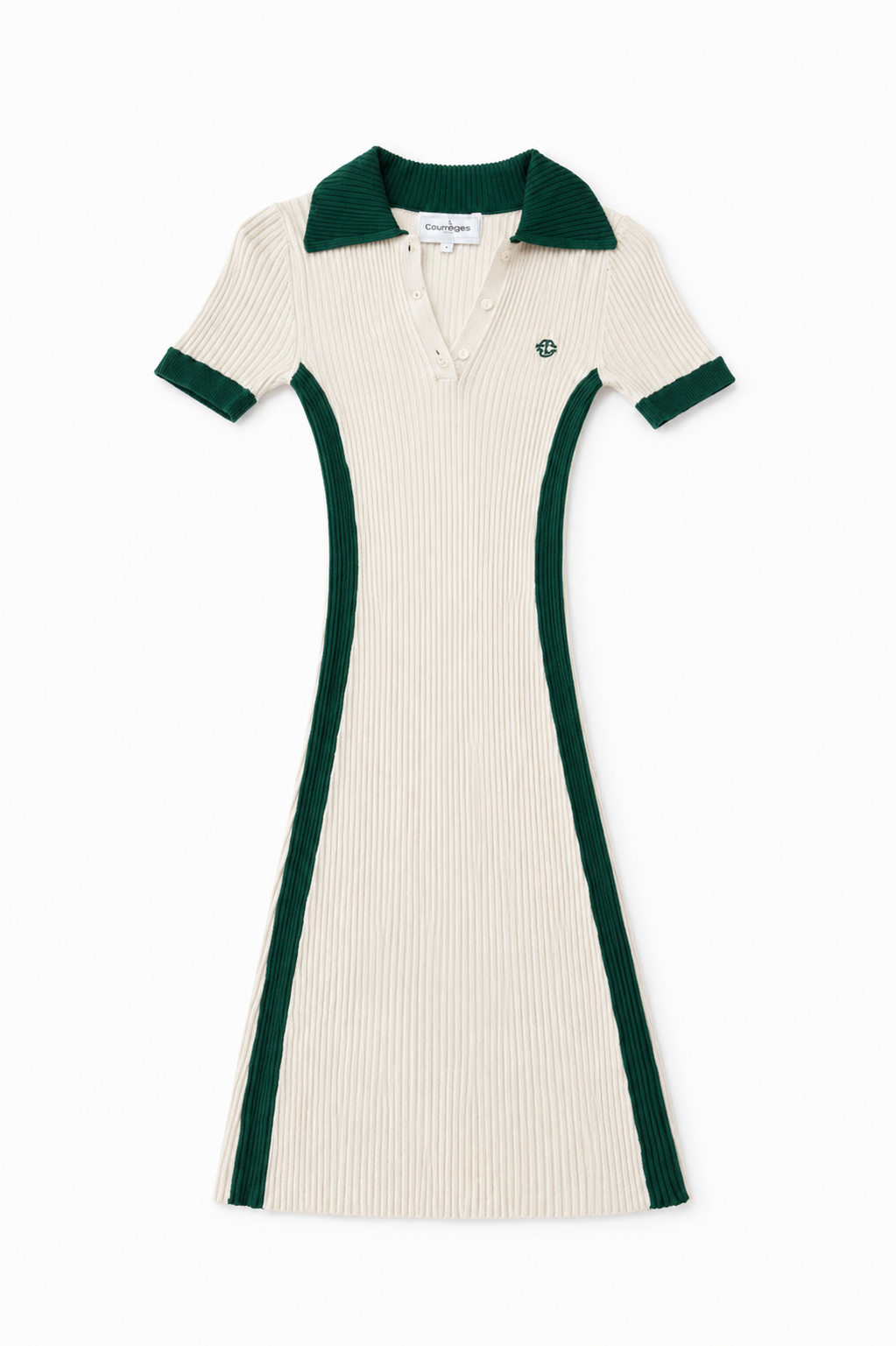 Casablanca Tennis Ribbed knit Dress