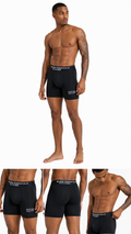 Blank Essentials - Mens Bamboo Boxer Shorts 3 Pack Underwear - Authenticity Guaranteed