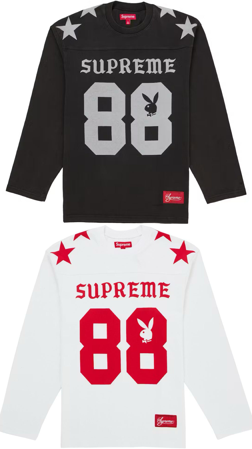 Supreme x Playboy L/S Football Top (SS26)✔️
