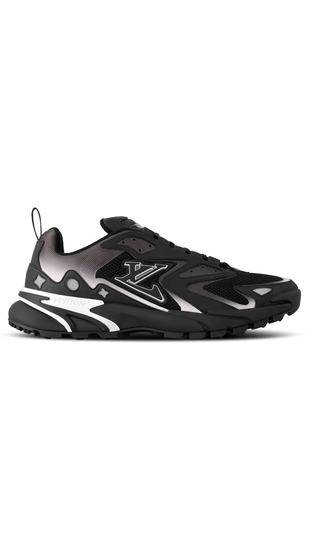 LV Runner Tatic Sneakers Black White