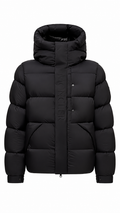 “SALE” Moncler Madeira Hooded Short Down Jacket ‘Black’