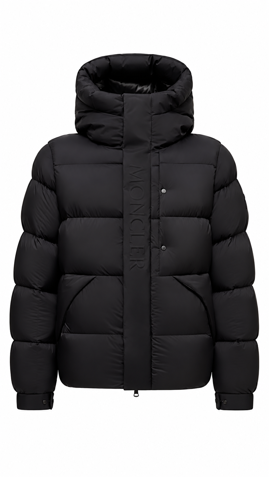 “SALE” Moncler Madeira Hooded Short Down Jacket ‘Black’