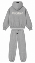 Fear Of God Essentials ‘Concrete Heather’ Metallic Tracksuit (SP25)