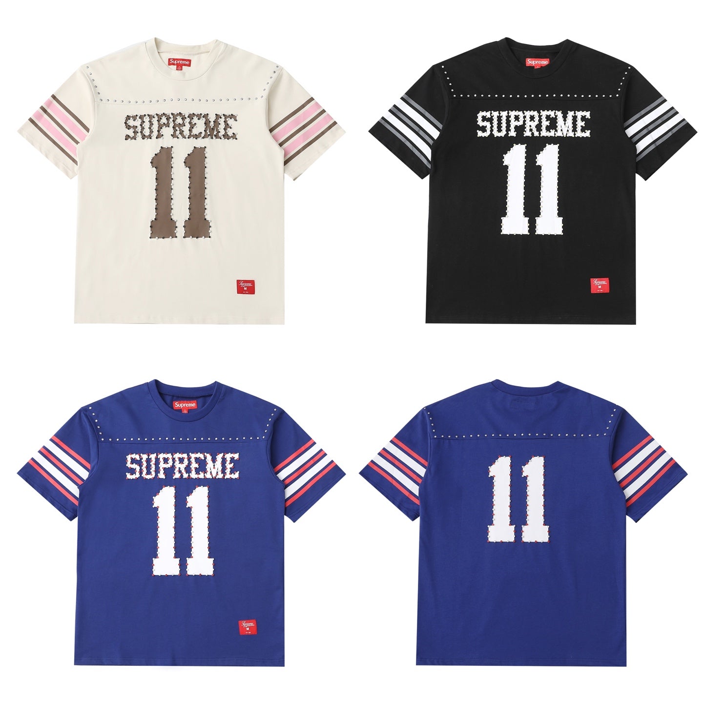 Supreme Studded S/S Football Top SS26✔️